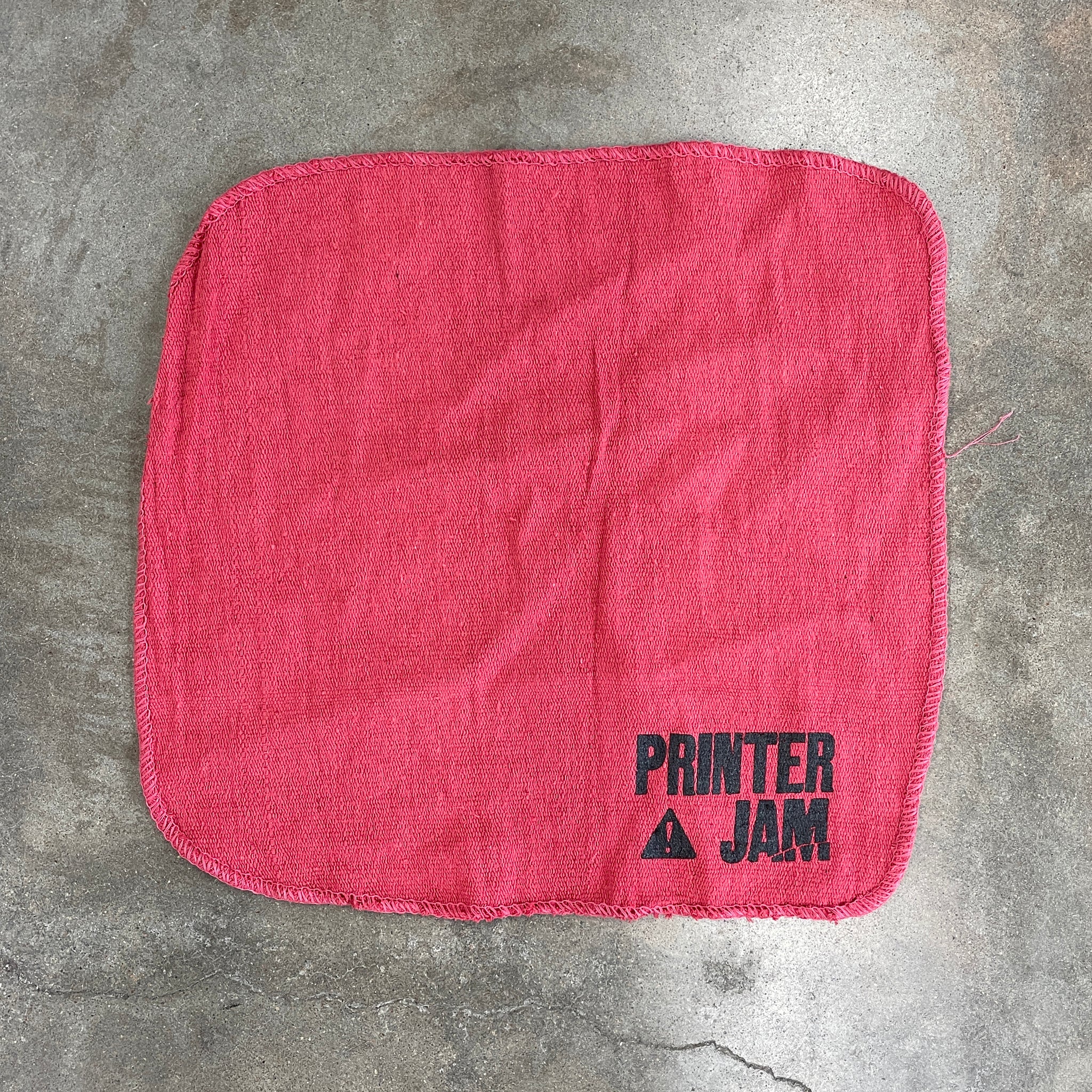 Printer Jam shop rag