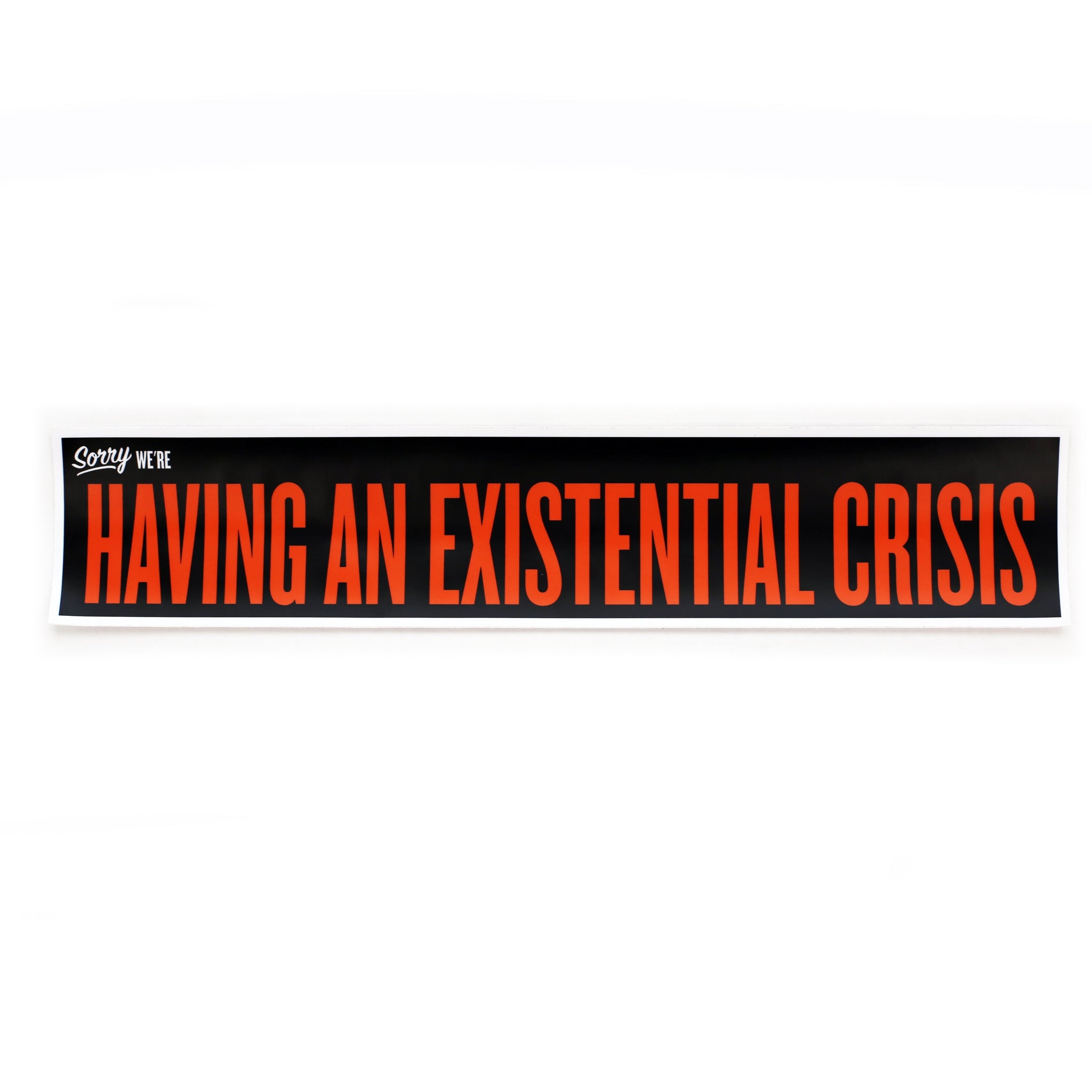 Existential Crisis Sticker