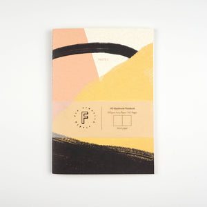 Brush Notebook - Abstract Patterned