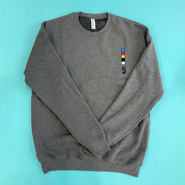 Colorbar Embroidered Sweatshirt